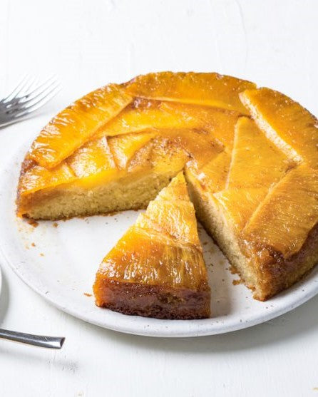 Vanilla Pineapple Upside-Down Cake