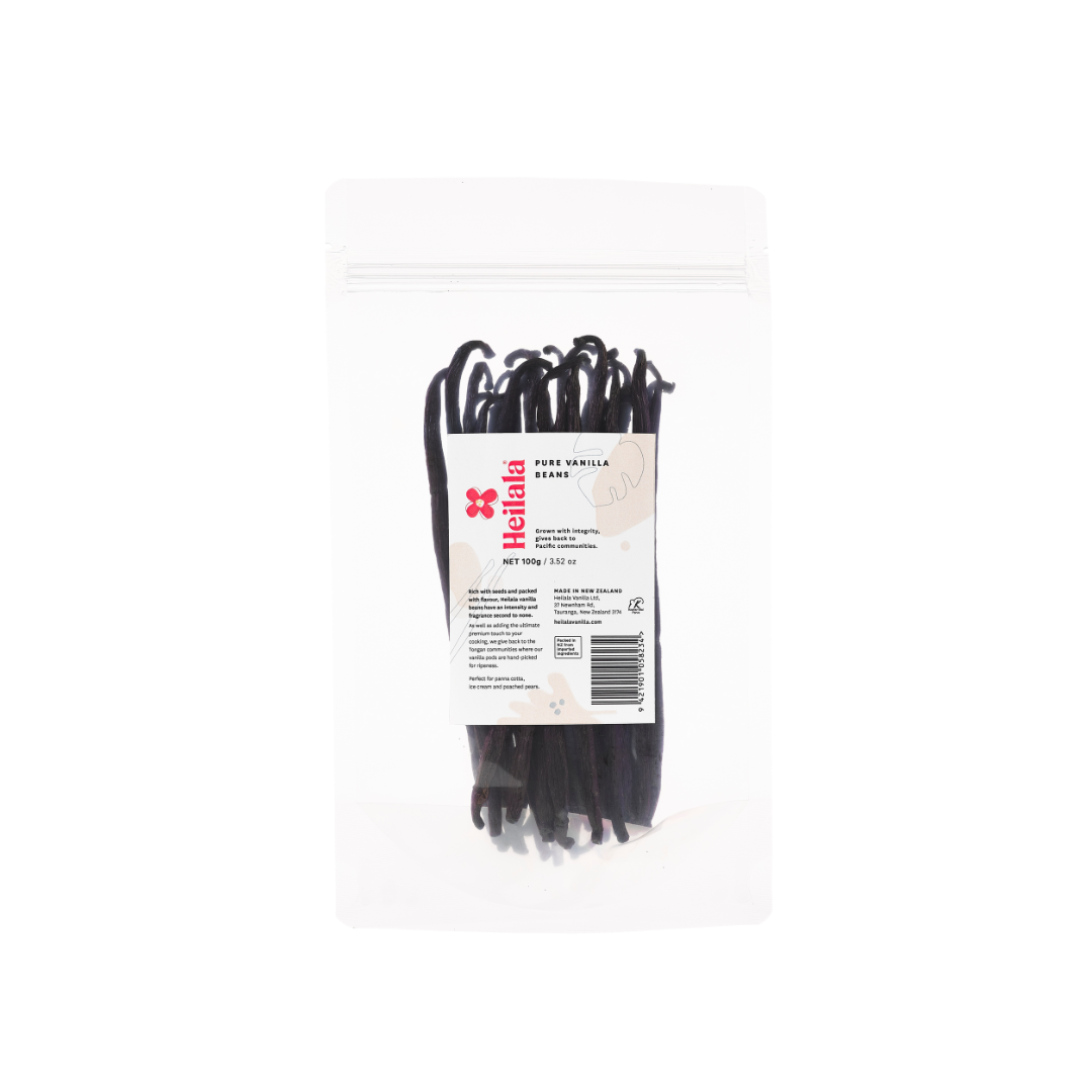 Heilala Vanilla Beans - 100g