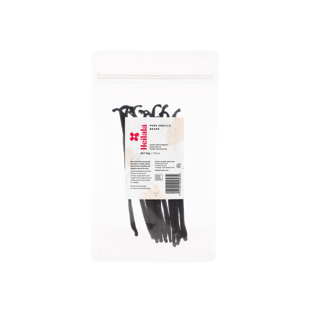 Heilala Vanilla Beans - 50g